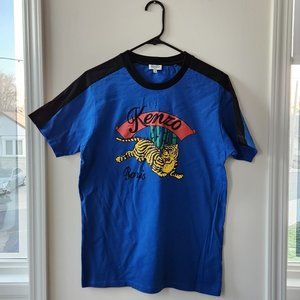 Kenzo Embroidered & Screen Printed T-shirt. Men's Small. NWOT.